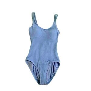 Baby blue brand new with tag one piece swimsuit